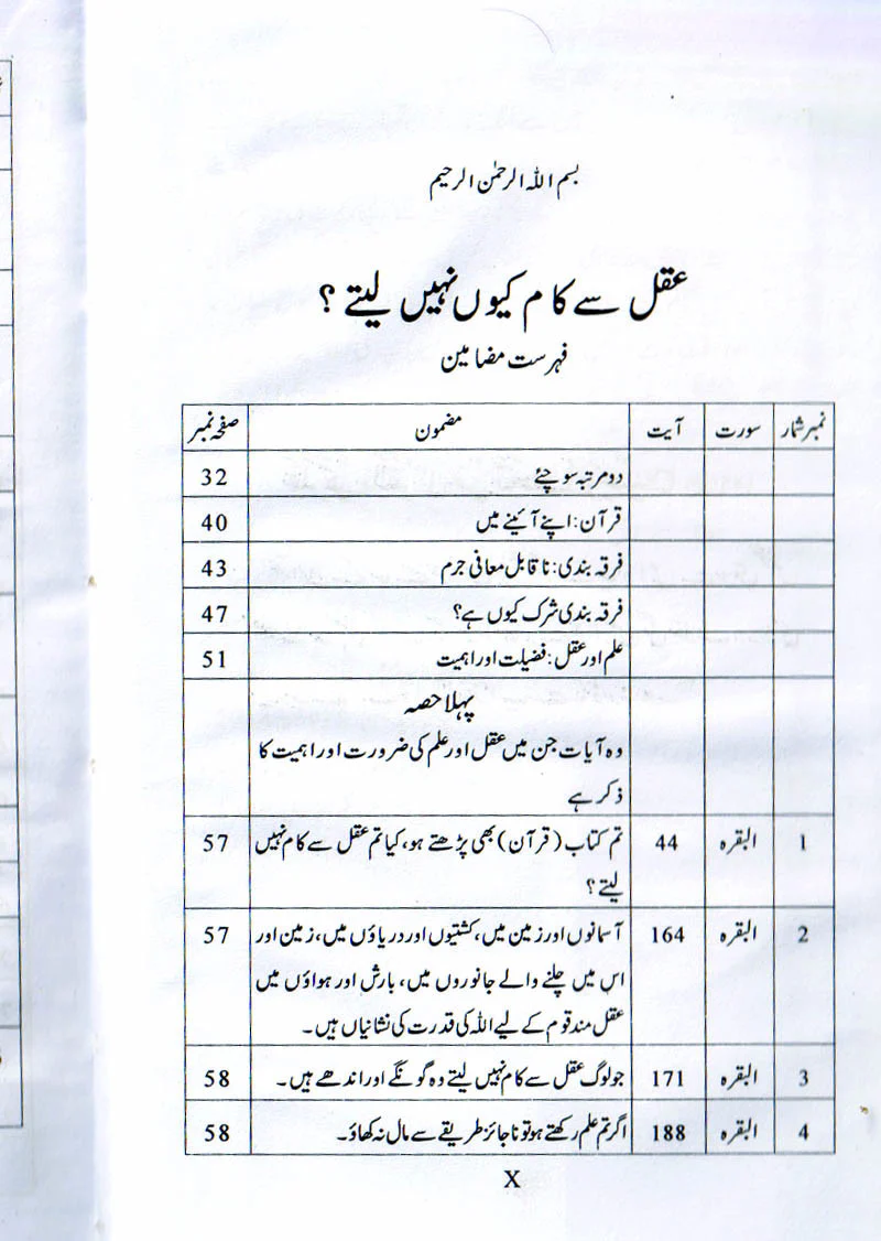 Aqal Say Kam kiyon Nahi Laitay, Sochnay Wali Qaum (2 Books) - Image 3