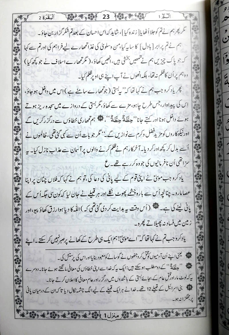 Maulana Maududi: Tarjuma Quran Majeed with Mukhtasar Hawashi 2/S - Image 4